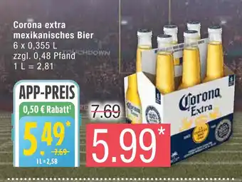 Marktkauf Corona extra mexikanisches bier Angebot