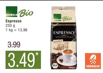 Marktkauf Edeka bio espresso Angebot