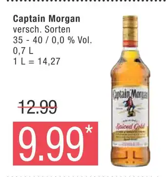 Marktkauf Captain morgan versch. sorten Angebot