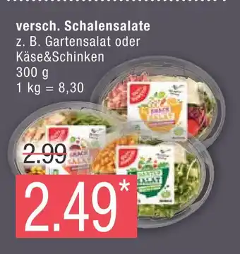 Marktkauf Versch. schalensalate Angebot