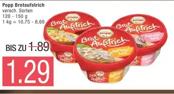 Marktkauf Popp brotaufstrich Angebot