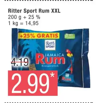 Marktkauf Ritter sport rum xxl Angebot