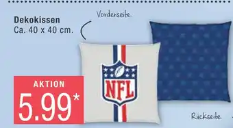 Marktkauf Nfl dekokissen Angebot