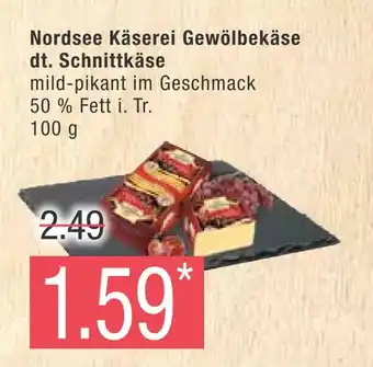 Marktkauf Nordsee käserei gewölbekäse dt. schnittkäse Angebot