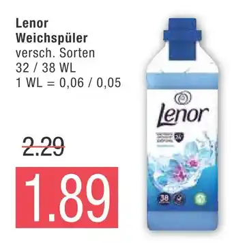 Marktkauf Lenor weichspüler Angebot