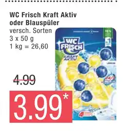 Marktkauf Wc frisch kraft aktiv oder blauspüler Angebot