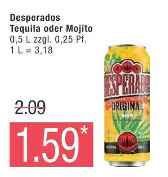 Marktkauf Desperados tequila oder mojito Angebot