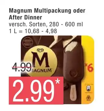 Marktkauf Magnum magnum multipackung oder after dinner Angebot