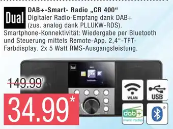 Marktkauf Dual dab+-smart- radio cr 400 Angebot