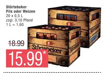 Marktkauf Störtebeker pils oder weizen Angebot