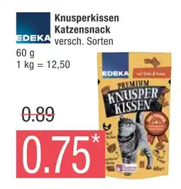 Marktkauf Edeka knusperkissen katzensnack Angebot