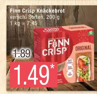 Marktkauf Finn crisp knäckebrot Angebot