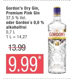 Marktkauf Gordon's gordon's dry gin, premium pink gin Angebot