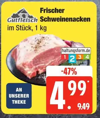 Edeka Gutfleisch frischer schweinenacken Angebot