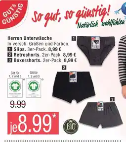 Marktkauf Gut & günstig herren unterwäsche Angebot