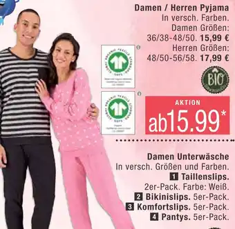 Marktkauf Bio damen / herren pyjama Angebot