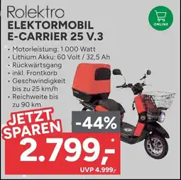 Marktkauf Rolektro elektromobil e-carrier 25 v.3 Angebot