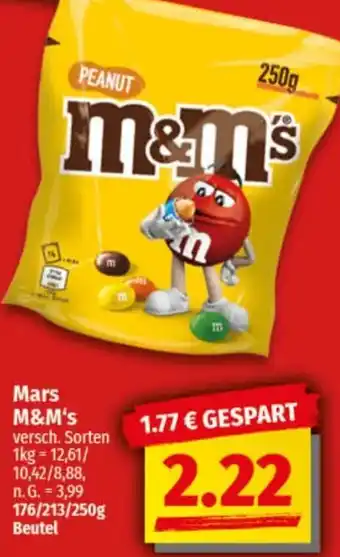 nah & gut Mars M&M's Angebot