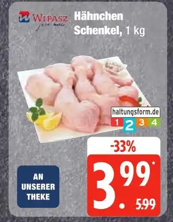 Edeka Wipasz hähnchen schenkel Angebot