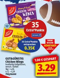 nah & gut GUT&GÜNSTIG Chicken Wings Angebot