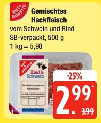 Edeka Gutes gewissen gemischtes hackfleisch Angebot