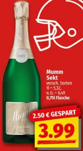 nah & gut Mumm Sekt Angebot