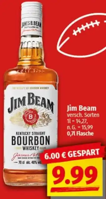 nah & gut Jim Beam Angebot