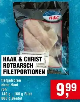 Handelshof Haak & christ rotbarsch filetportionen Angebot