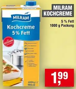 Handelshof Milram kochcreme Angebot