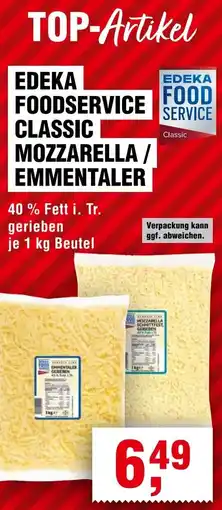 Handelshof Edeka foodservice classic mozzarella / emmentaler Angebot