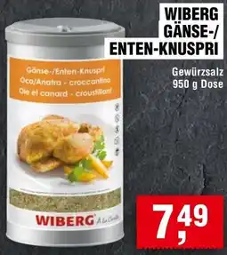 Handelshof Wiberg gänse-/ enten-knuspri Angebot