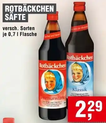 Handelshof Rotbäckchen säfte Angebot