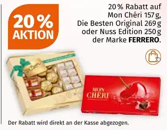 Müller Ferrero 20 % rabatt Angebot