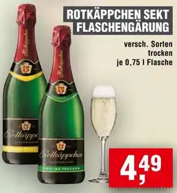 Handelshof Rotkäppchen sekt flaschengärung Angebot