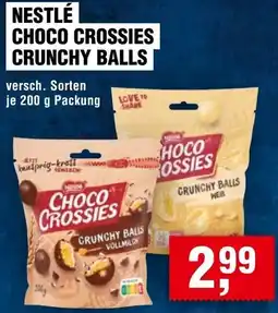 Handelshof Nestlé choco crossies crunchy balls Angebot