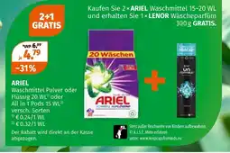 Müller Ariel waschmittel oder all in 1 pods Angebot