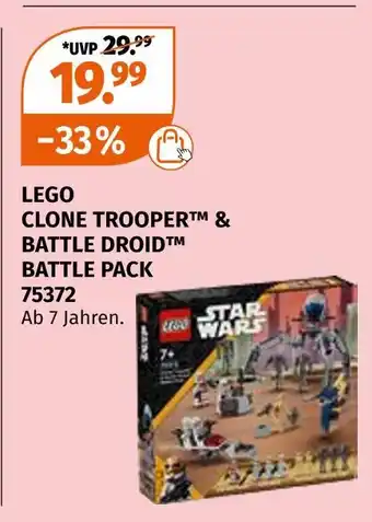 Müller Lego clone trooper & battle droid battle pack Angebot