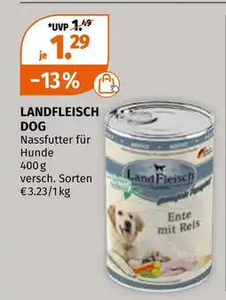 Müller Landfleisch dog nassfutter für hunde Angebot