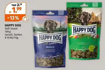 Müller Happy dog soft snack Angebot