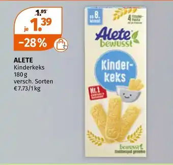 Müller Alete kinderkeks Angebot