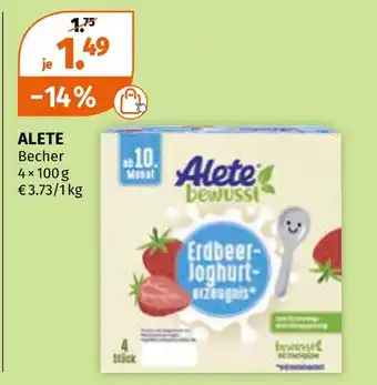 Müller Alete erdbeer-joghurt-erzeugnis Angebot