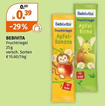 Müller Bebivita fruchtriegel Angebot