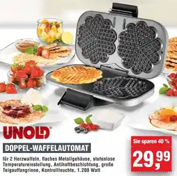 Handelshof Unold doppel-waffelautomat Angebot