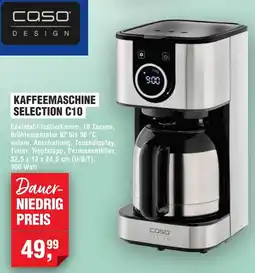 Handelshof Caso design kaffeemaschine selection c10 Angebot