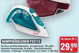 Handelshof Tefal dampfbügeleisen fv5718 Angebot