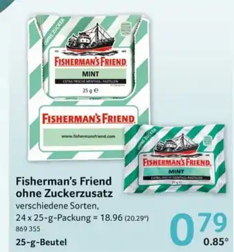 Selgros Fisherman's Friend ohne Zuckerzusatz Angebot