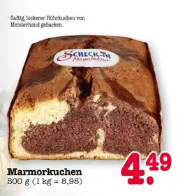 E-Center Scheck-in manufaktur marmorkuchen Angebot