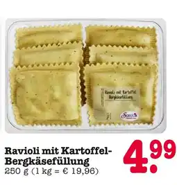 E-Center Schmid's ravioli mit kartoffel-bergkäsefüllung Angebot