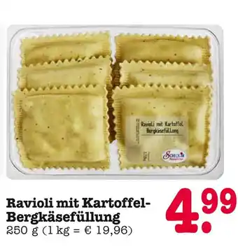 E-Center Schmid's ravioli mit kartoffel-bergkäsefüllung Angebot