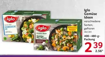 Selgros iglo Gemüse-Ideen Angebot